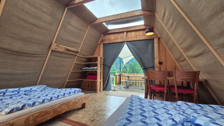 Eco Garden House Jelka – Cozy Wooden Retreat - Stara Fužina