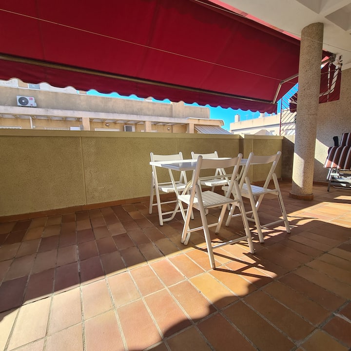 Beautiful Penthouse, Spacious Terrace, 300 M Beach - Torrevieja