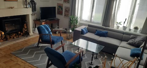 Spacious house with garden close to Nantes