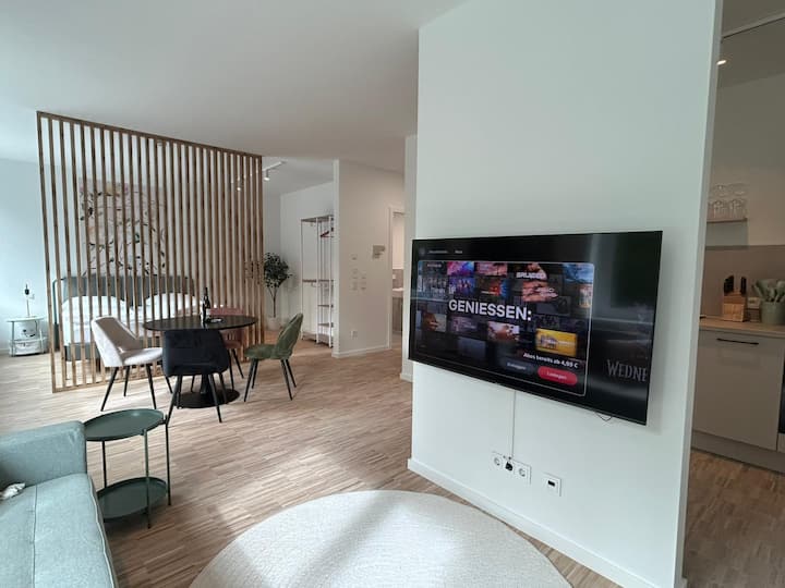 Deluxe Apartment 5 Perfect For 2-4 Kitchen Parking - Eching