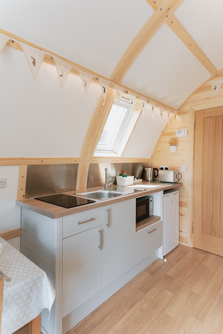 Greenriggs Glamping Pod With Covered Outside Area - Kirkby Stephen