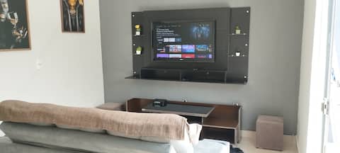 Popular Airbnb listing: 2-bedroom house with garage in Limeira
