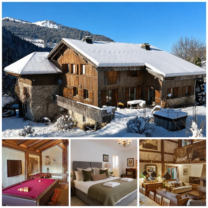 Huge Chalet & Apartment Sleeps 17 Near The Slopes - Les Gets