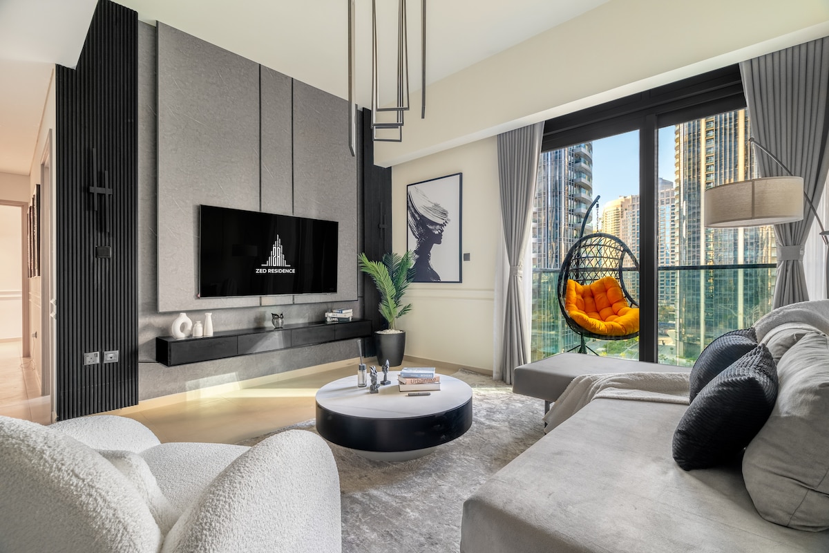 2 Bedroom Furnished Apartment with Fountain View · III 2