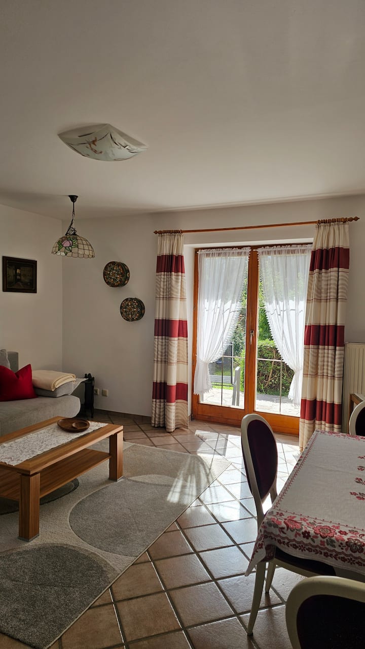 Ferienwohnung Watzmannblick Terrasse Stellplatz - Bischofswiesen