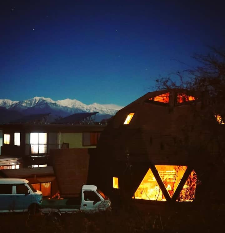 Entire building Mandala Dome House - Dome houses for Rent in Ikeda