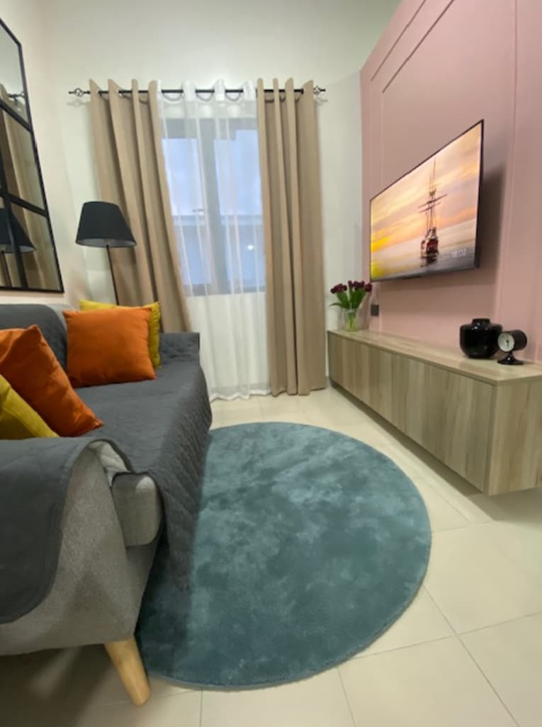 Útulný obývací priestor.