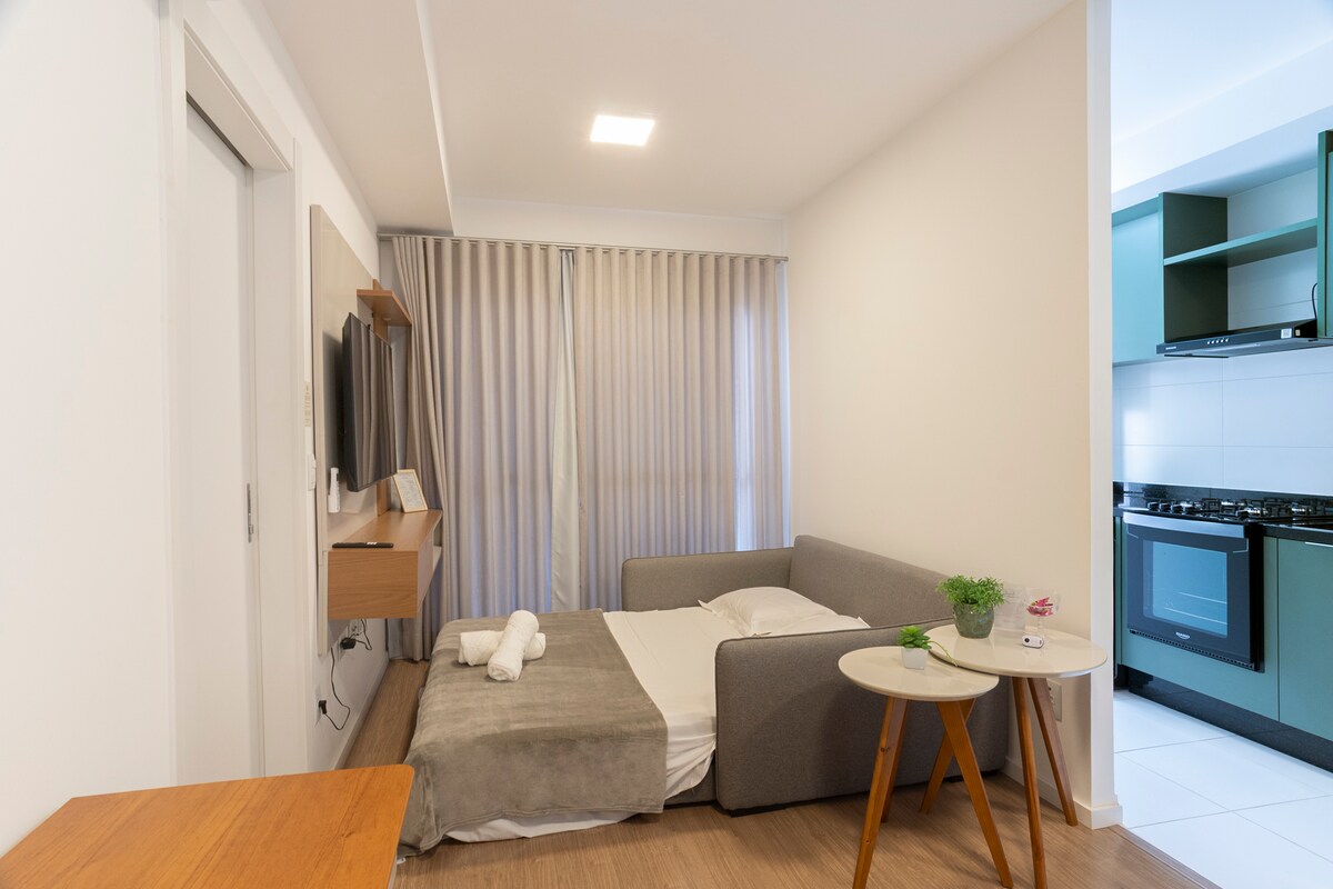 Imóvel de sucesso: JH1003 Luxury in Gleba | Balcony | 100% Air-Conditioned em Londrina