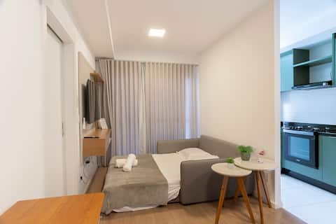 Successful Airbnb property: JH1003 | Gleba | Balcony | 100% Air-Conditioned | Leisure in Londrina