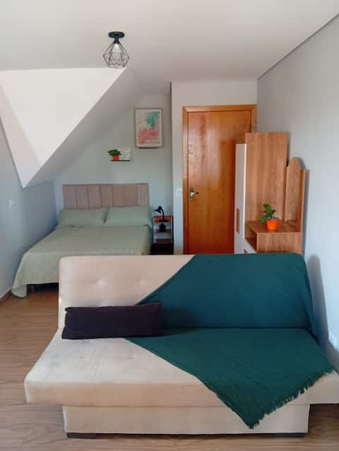 Airbnb em destaque: Central studio near CWB airport 4 people em São José Dos Pinhais