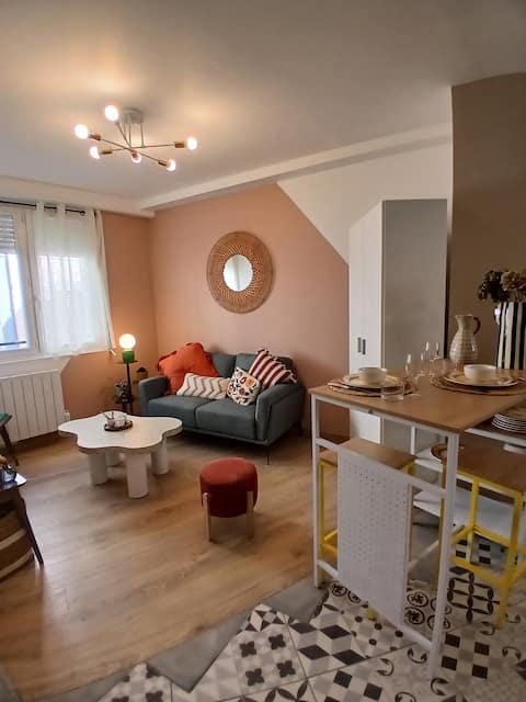 Airbnb performant: Cozy apartment on the way to Bernadette à Lourdes