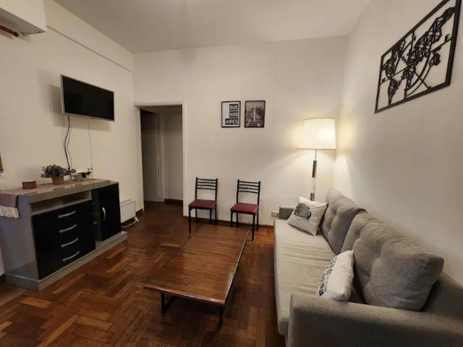 Apartamento de 1 quarto no 1º andar em Colegiales, perto da Av. Cabildo