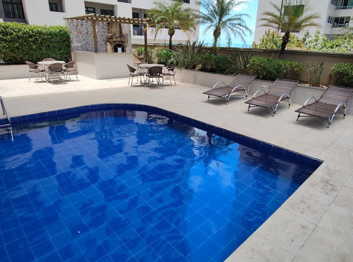 2quartos 100 M Da Praia - Fortaleza