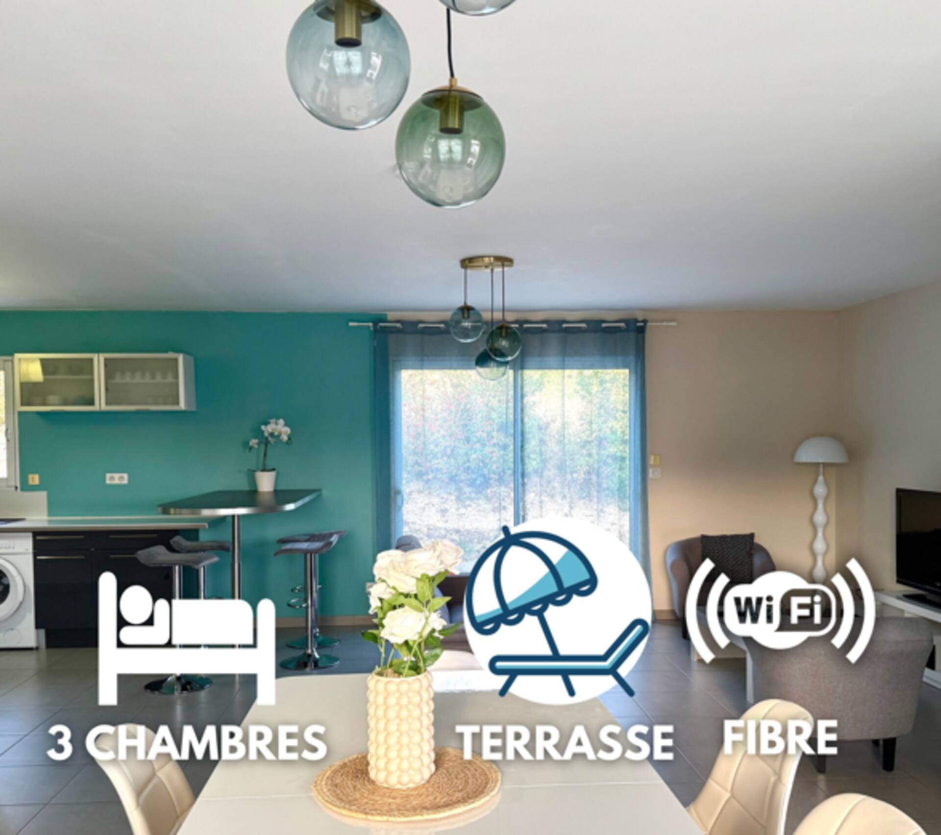 Caporizon-les aubepines-3 bedrooms-terrace