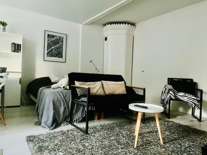 4-5 Hlö, 3 Huonetta, Sängyt: 160cm, 120cm, 80cm. - Turku