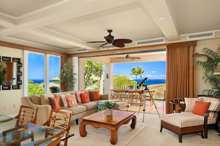 Ocean Views, 3bd/3ba - Mauna Kea, Wai'ula'ula I101 - Hapuna Beach State Recreation Area, Waimea
