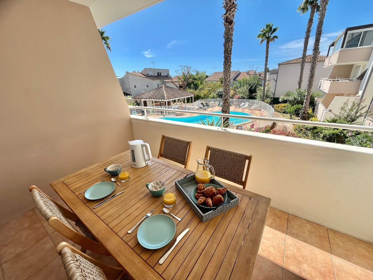 Appartement · Le Grau-du-Roi · ★4,83 · 1 chambre · 2 lits · 1 salle de bain