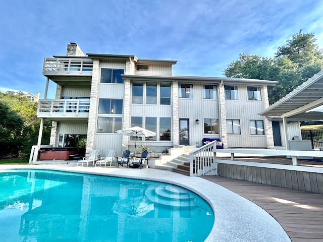 Panoramic Lake Views | Pool, Hot Tub, Firepit!