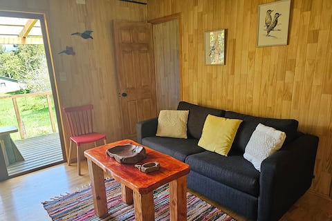 Top performing Airbnb: Blue cabin and Cochamó forest for 4 or 5 people in Cochamó
