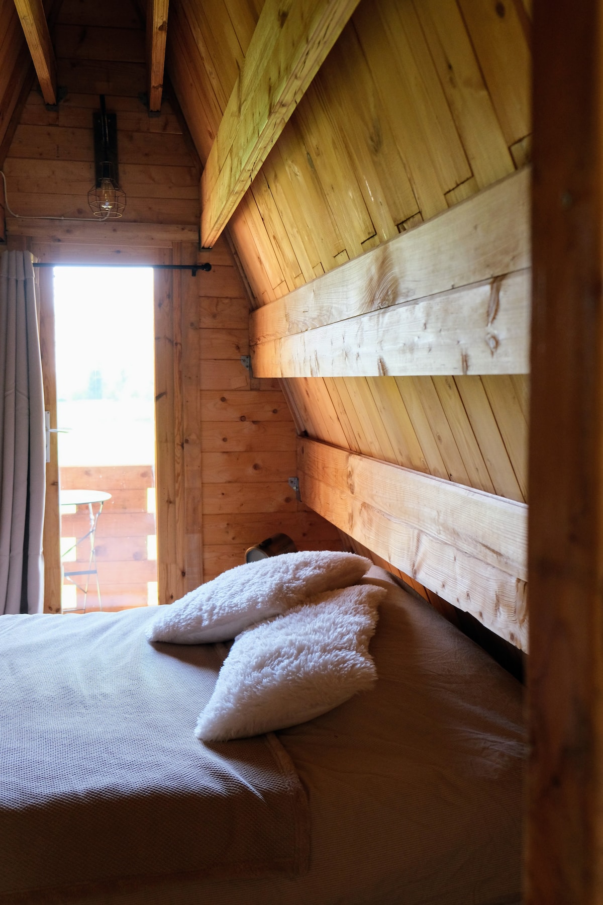 Photo 9/10 — Cabane « La Pause Sauvage — Cabane en A à Mesnil-en-Ouche » à Mesnil-en-Ouche Eure