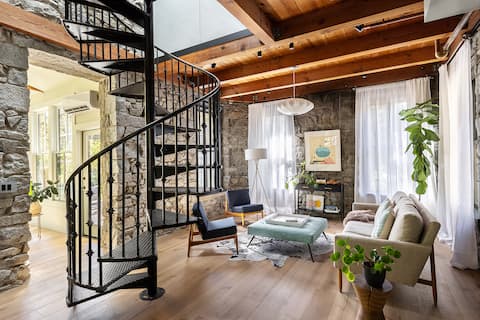 Popular Airbnb listing: The Power Haus | designer home downtown in Lake Tahoe / Truckee
