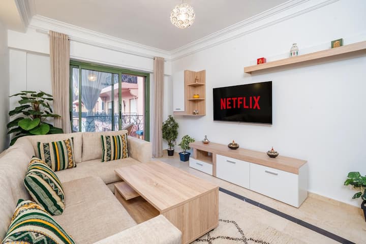 Marrakech Studio With Balcony And Netflix| Pool - Marrakech