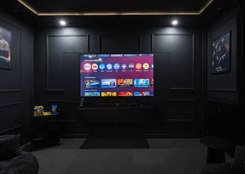 The Private Cinema and Gaming Room getaway.