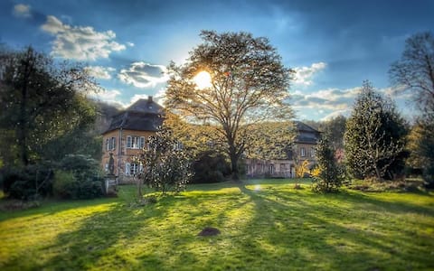 Dream apartment in baroque castle + sauna