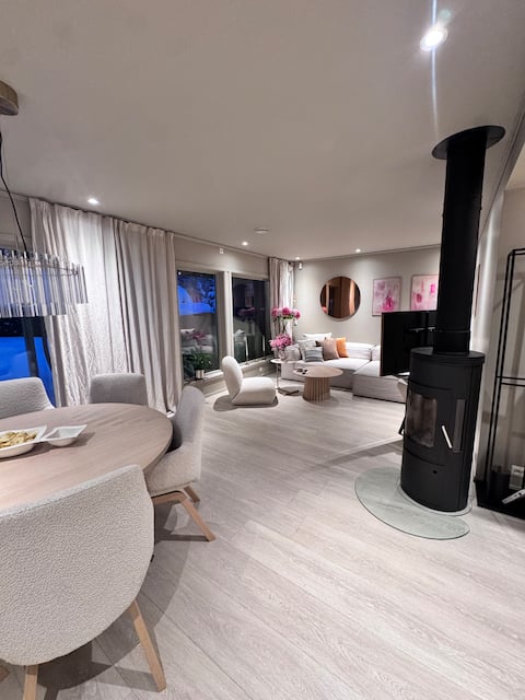 Family-friendly house with three bedrooms and electric car charger