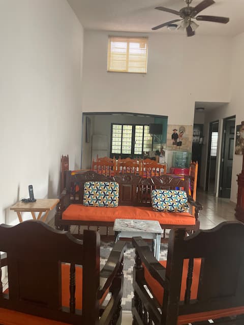 Comfortable and safe house within the city.