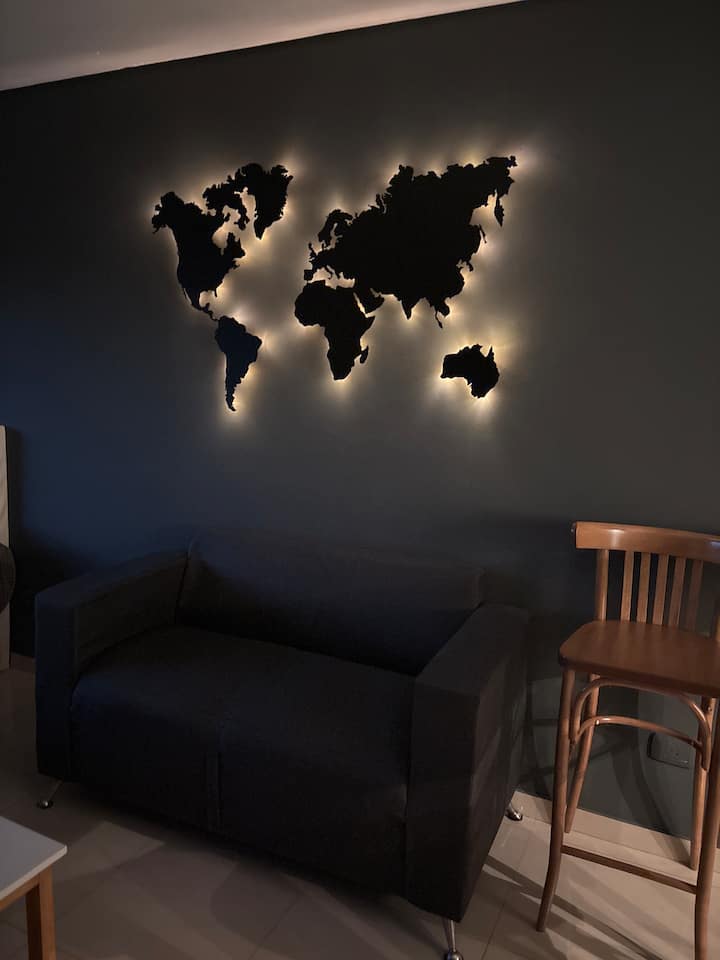 Kitnet com piscina em General San Martín