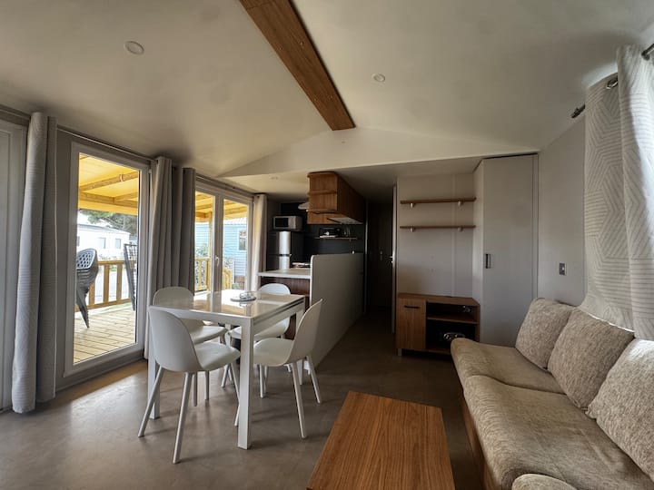 Mobile Home Huit Personnes à 200 M De La Plage - Pirineos Orientales