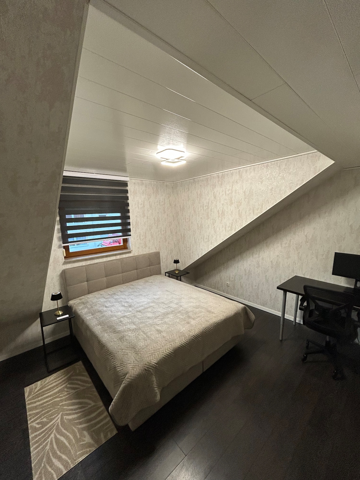 Attic apartment with high-quality equipment