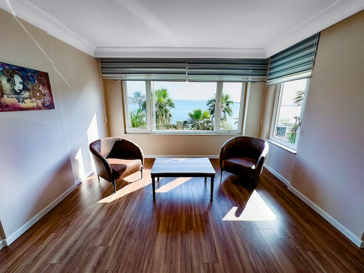 Sea View Luxury Near Akra Hotel - 3br/2ba - Konyaaltı