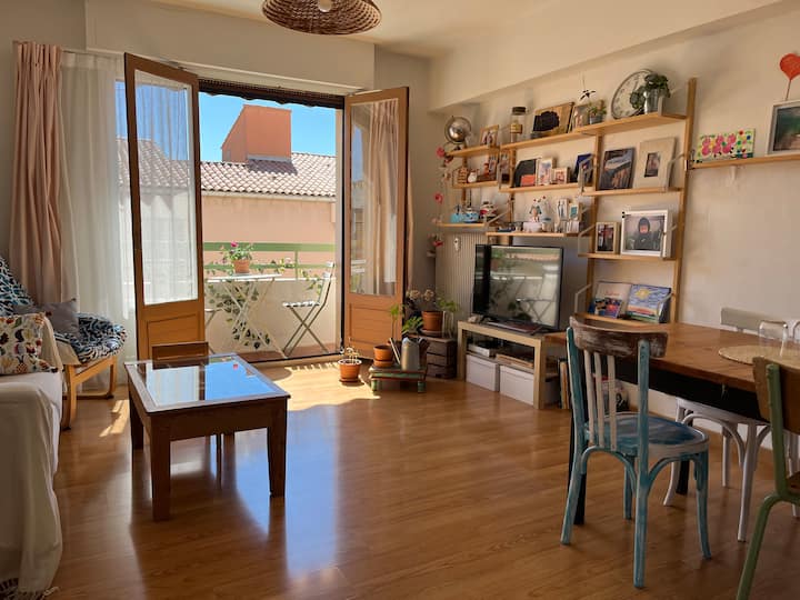 Grande Chambre Double Lumineuse, Chez Moi - Marseille