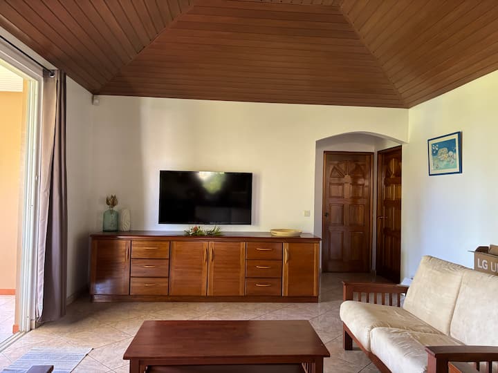 Maison Bord De Mer Avec Ponton à La Presqu'île - Tahiti