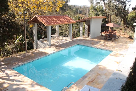 Top Airbnb: Sítio Sol Maior: Your Getaway in Nazaré Paulista em Nazaré Paulista