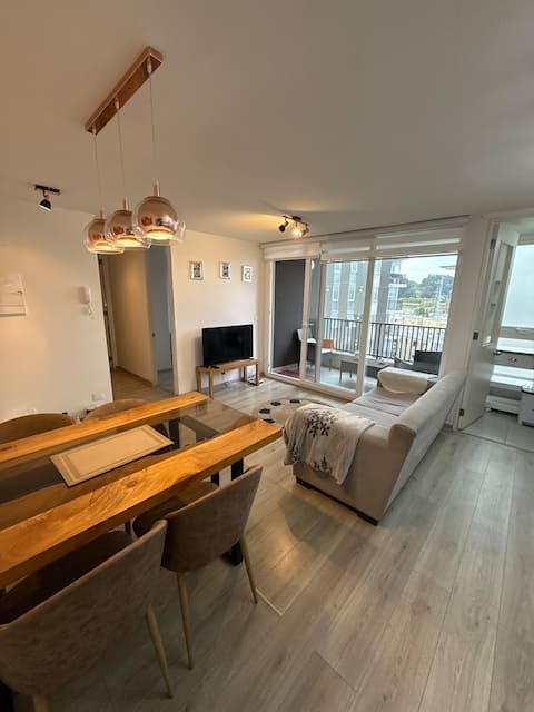 Successful Airbnb property: 2D 2B apartment with parking in Temuco