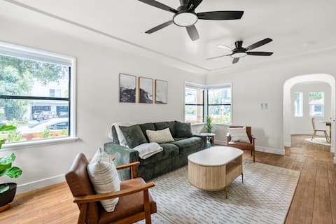 Popular Airbnb listing: The Wrigley House | Historic Charm, Quiet Comfort in Long Beach