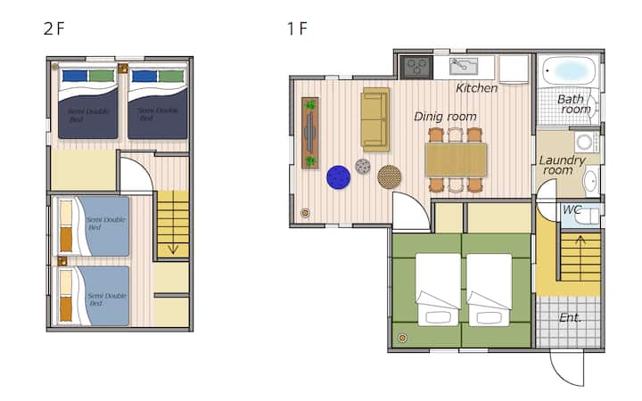 Yokosuka / 3ldk / Up To 10 Guests / 75㎡/4-bed - Yokosuka