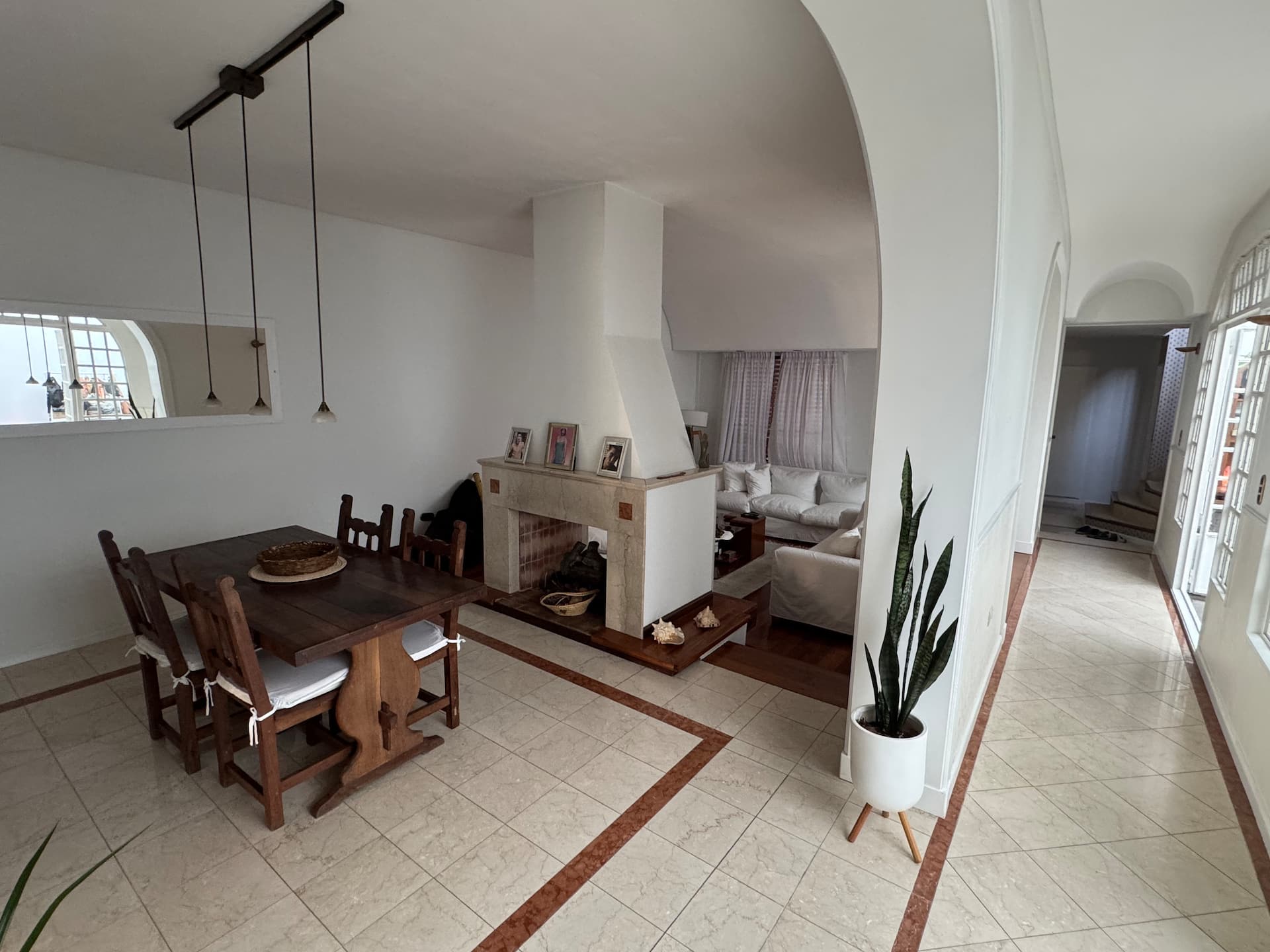 Комната с отдельной ванной в Villa Urquiza