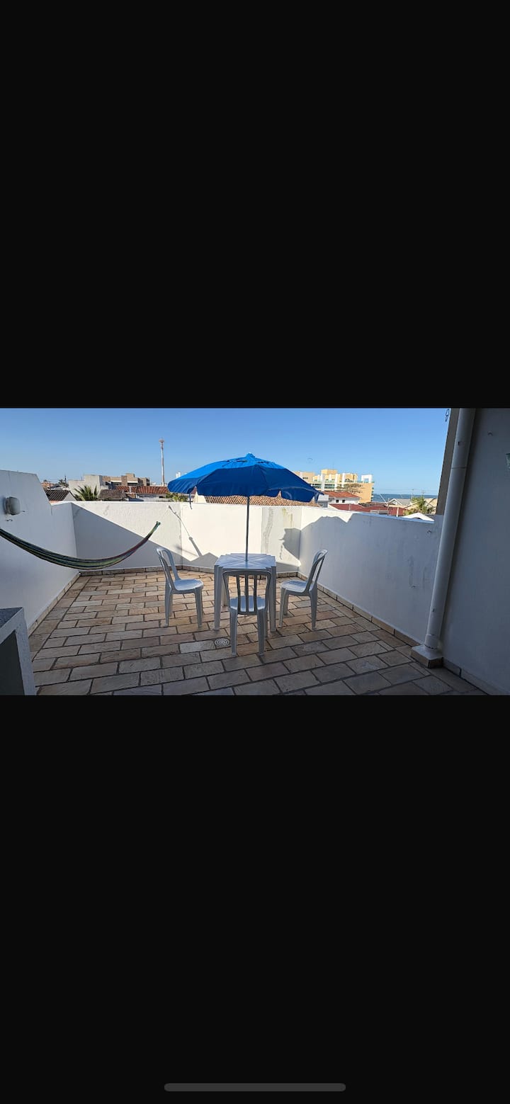 Apartamento Na Quadra Do Mar Com Churrasqueira - Paranaguá