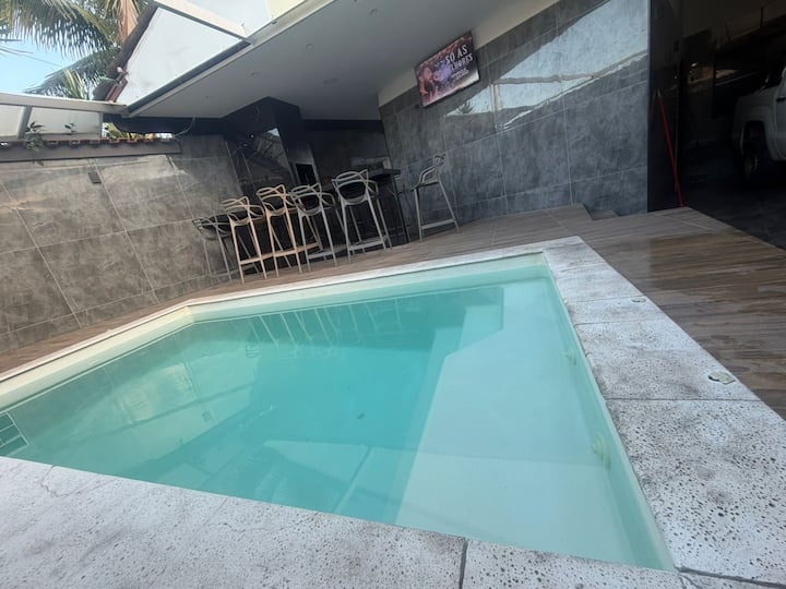 Casa Em Praia Grande Com Piscina Aquecida - Praia Grande