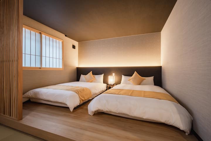 【5 Min To Beppu Sta. 】Twin Double (Family)/4ppl - 벳푸시