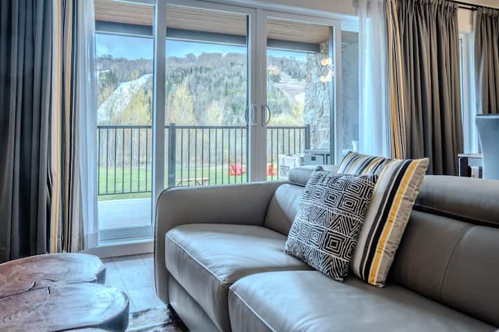Condo 2 Chambres - Ski In Ski Out St Sau #206 - Saint-Sauveur