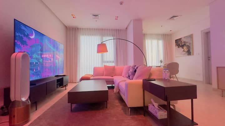 Chic & Tranquil | Sea View | Pool L 1br-salmiya - Kuwait