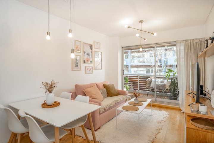 One-bedroom apartment with balcony in Belgrano