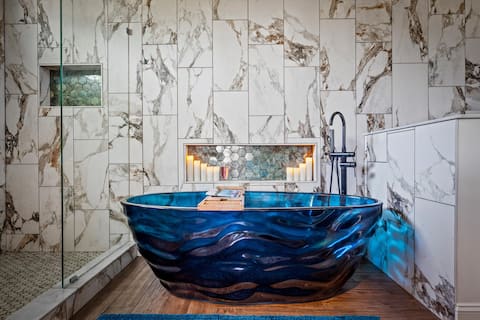 Built for Two | Hot Tub, Spa Shower, FirePit