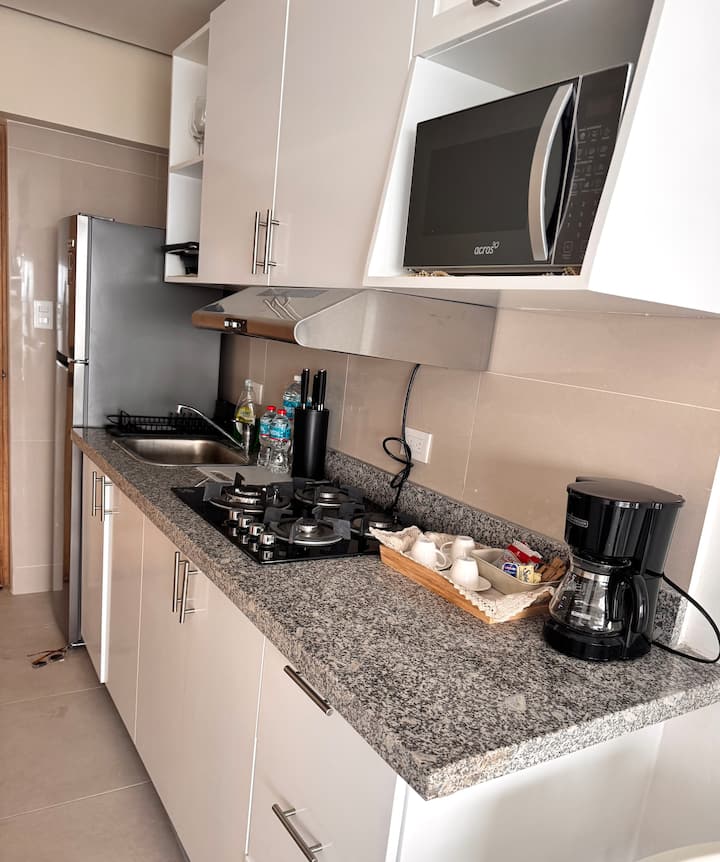Exquisito Apto Estudio Frente Al Mar, Area Malecón - 산토도밍고