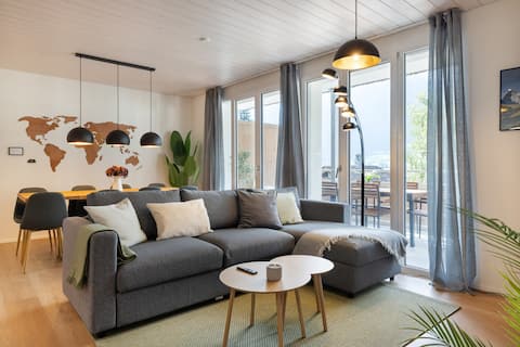 Scenic Apartment | Balcony View & Free Parking